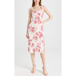 Reformation 'Besse' White Scoop Neck Dress Size 12